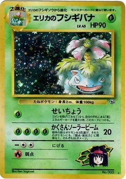 Pokemon Erikas Trainer Holo WITH SWIRL 2024 NM-Mint